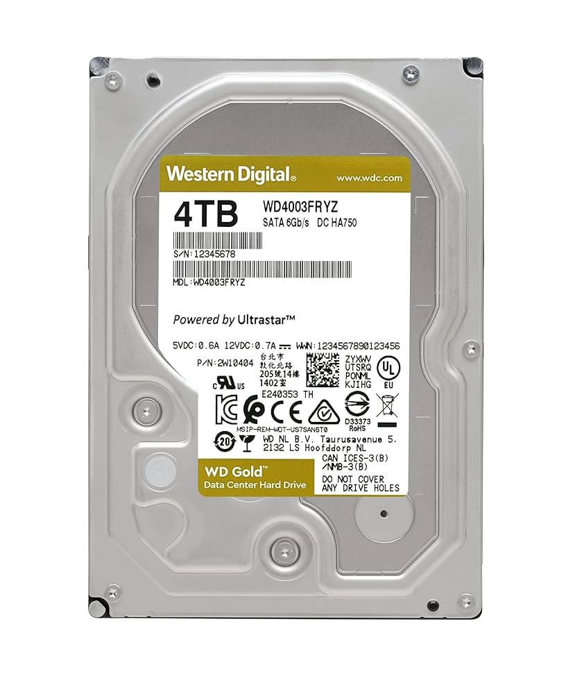 WD40EAAZ 4TB 3.5インチ HDD 使用913時間 WD40EAAZ 4TB 3.5インチ HDD 使用913時間 - メルカリ